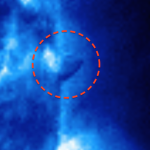 Nasa Image UFO Orbiting Sun