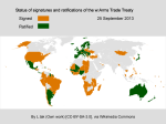 UN Declares Arms Trade Treaty to Go Into Effect Dec. 24
