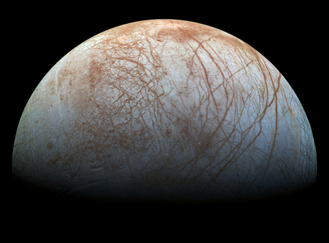 Jupiter’s icy moon Europa