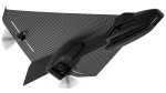 RC Carbon Fiber Glider Looks Like a Stealthy Paper Airplane