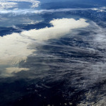 View of the Alps From Space