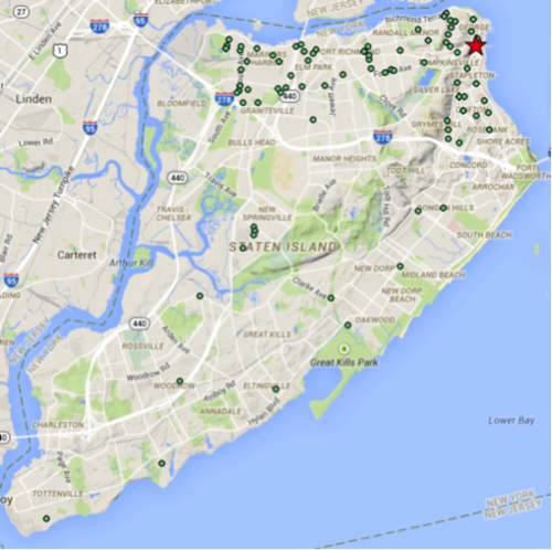 109 lawsuits that originated in Staten Island