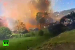 10 Tons of Fireworks Explode at Warehouse in Colombia