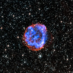 Chandra X-ray Center Image of Large Magellanic Cloud