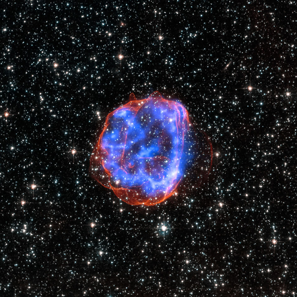 Chandra X-ray Center Image of Large Magellanic Cloud