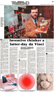 Inventive Thinker a Latter-day Da Vinci