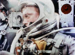 John Glenn During the Mercury-Atlas 6 Spaceflight