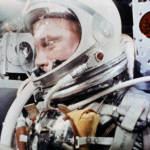 John Glenn During the Mercury-Atlas 6 Spaceflight