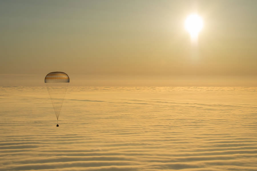 Expedition 42 Returns to Earth